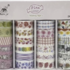 Washi Tapes Decoradas Kit com 24 rolos Pink Cand - Imagem 3