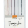 Caneta Finemarker com 6 cores tom pastel BRW 1,0mm - Imagem 2