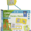 Livro com quebra cabeça tema Mamães e Filhotes Animais(Todolivro)