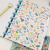 Caderno Inteligente de Disco Floral Turquesa Tamanho A5 (médio) - Image 2