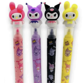 Marca Texto 3 em 1 Hello Kitty Sanrio