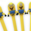 Caneta esferográfica em gel Minions Redondinhos - Image 2