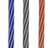 Kit com 3 canetas esferográficas CIS Spiro Ponta Agulha 0,7mm