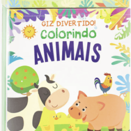 Livro Giz Divertido Colorindo com Animais