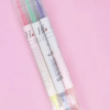 Kit de marca Texto com 2 pontas e 6 cores Importada