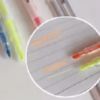 Kit de marca Texto com 2 pontas e 6 cores Importada - Imagem 4